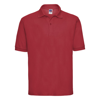 Classic Polycotton Polo in bright-red