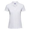 Women'S Classic Cotton Polo in white