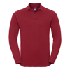 Long Sleeve Classic Cotton Polo in classic-red