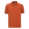 Classic Cotton Piqué Polo in orange