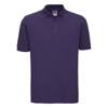 Classic Cotton Piqué Polo in purple