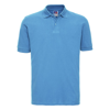Classic Cotton Piqué Polo in turquoise