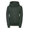 Kids Hooded Sweatshirt in bottle-green