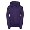 Kids Hooded Sweatshirt in purple