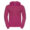 Hooded Sweatshirt in fuchsia