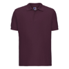 Ultimate Classic Cotton Polo in burgundy