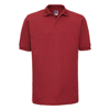 Hard-Wearing 60°C Wash Polo in bright-red