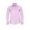 Women'S Long Sleeve Easycare Oxford Shirt in classic-pink