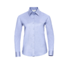 Women'S Long Sleeve Easycare Oxford Shirt in oxford-blue