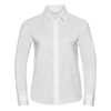 Women'S Long Sleeve Easycare Oxford Shirt in white