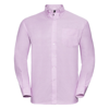 Long Sleeve Easycare Oxford Shirt in classic-pink