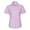Women'S Short Sleeve Oxford Shirt in classic-pink