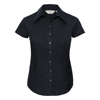 WomenS Cap Sleeve Tencel® Fitted Shirt in navy