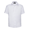Short Sleeve Tailored Ultimate Non-Iron Shirt in white