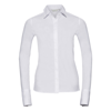 Women'S Long Sleeve Ultimate Stretch Shirt in white