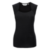 Women'S Sleeveless Stretch Top in black