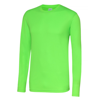 Long Sleeve Cool T in electric-green