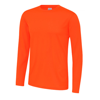 Long Sleeve Cool T in electric-orange