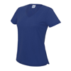 V-Neck Girlie Cool T in royal-blue