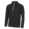 Cool ½ Zip Sweatshirt in jetblack-arcticwhite