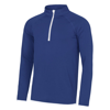 Cool ½ Zip Sweatshirt in royalblue-arcticwhite