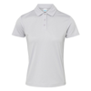 Girlie Cool Polo in heather-grey