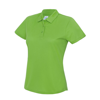 Girlie Cool Polo in lime-green