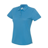 Girlie Cool Polo in sapphire-blue