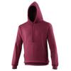 College Hoodie in burgundy