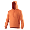 College Hoodie in burnt-orange