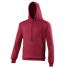 College Hoodie in cranberry