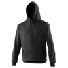 College Hoodie in jet-black