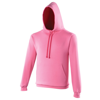 Varsity Hoodie in candyflosspink-hotpink