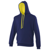 Varsity Hoodie in oxfordnavy-sunyellow