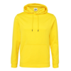 Sports Polyester Hoodie in sun-yellow