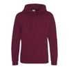 Epic Print Hoodie in burgundy