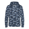 Camo Hoodie in blue-camo