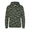 Camo Hoodie in green-camo