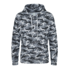 Camo Hoodie in grey-camo