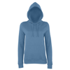 Girlie College Hoodie in airforce-blue