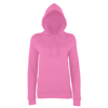 Girlie College Hoodie in candyfloss-pink