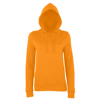 Girlie College Hoodie in orange-crush