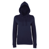 Girlie College Hoodie in oxford-navy