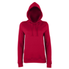 Girlie College Hoodie in red-hot-chilli