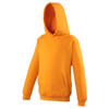 Kids Hoodie in orange-crush