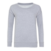 Girlie Fashion Sweatshirt in heather-grey
