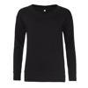 Girlie Fashion Sweatshirt in jet-black