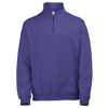 Sophomore ¼ Zip Sweatshirt in purple