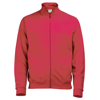Fresher Full Zip Sweatshirt in fire-red