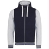 Urban Varsity Zoodie in oxfordnavy-heathergrey